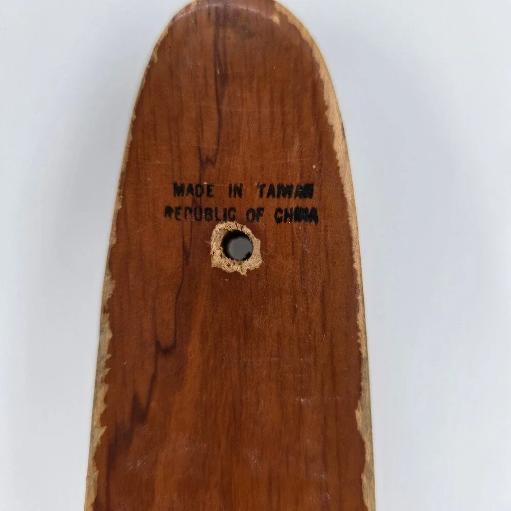 Vintage Wood Charcuterie Board, Large Curved‎ Cheese Platter Serving Paddle